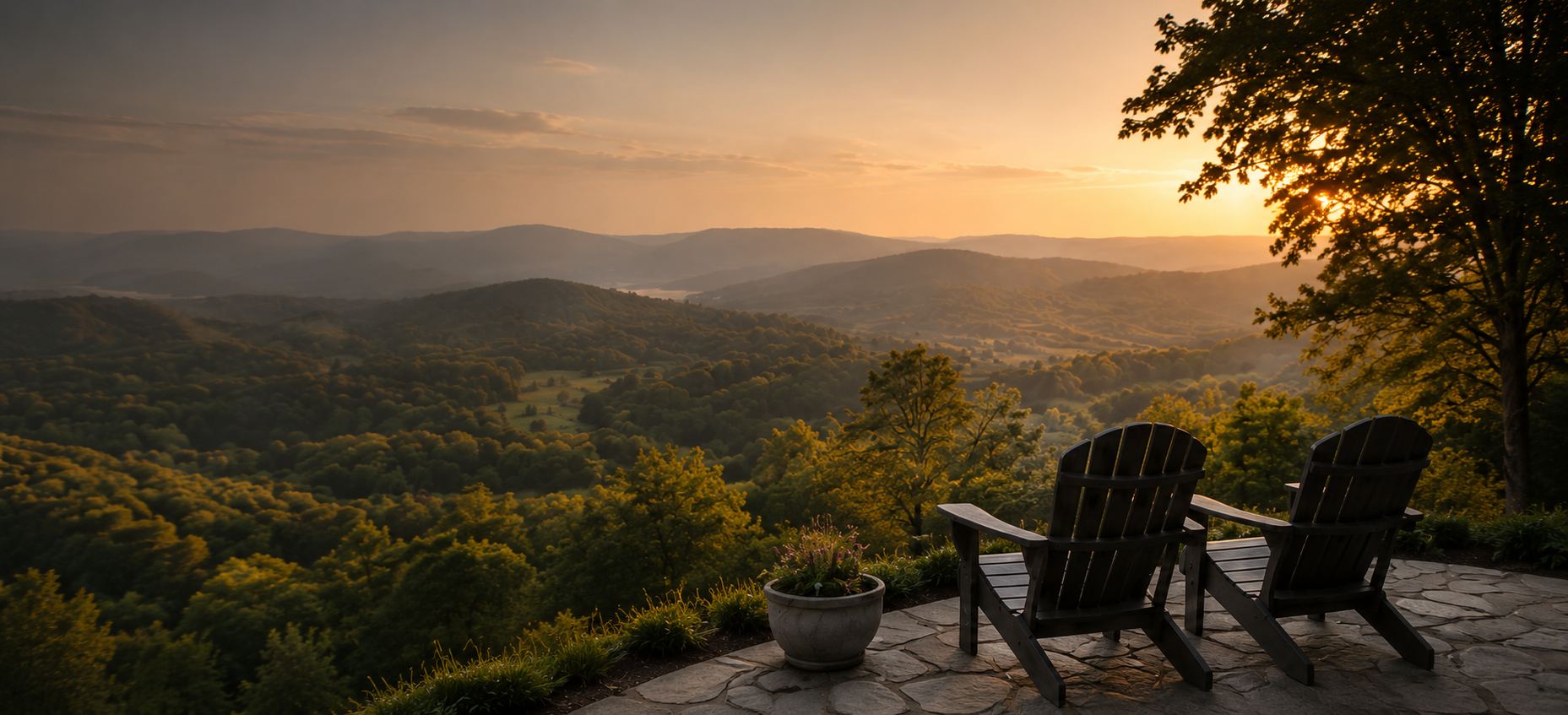 Rolling Middle Tennessee landscape